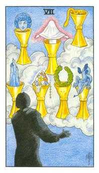 Seven of Cups Tarot Card Meanings