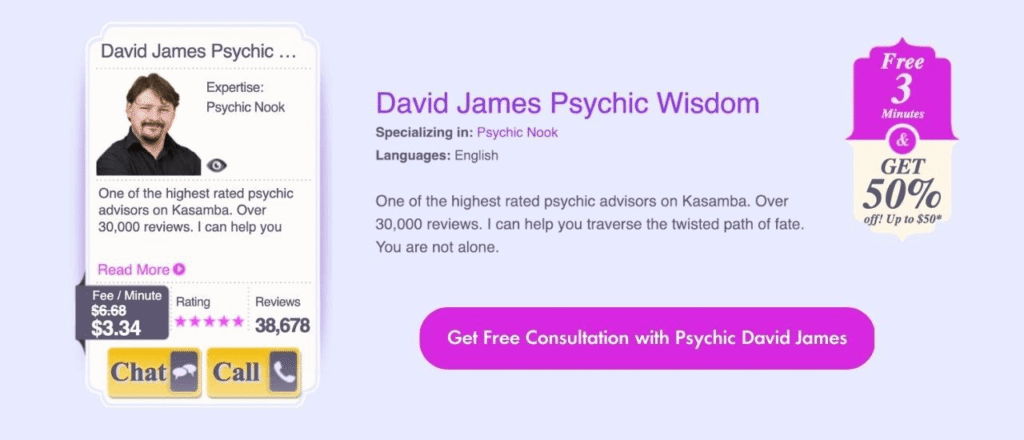Psychic David James