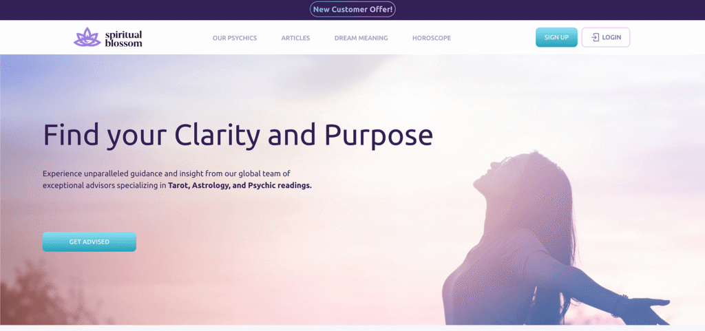 Spiritual Blossom website