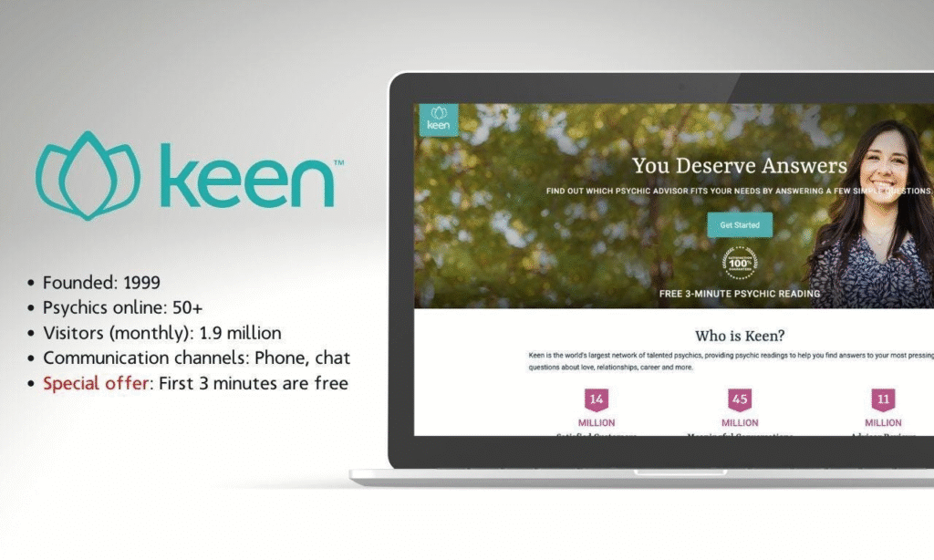 Keen website